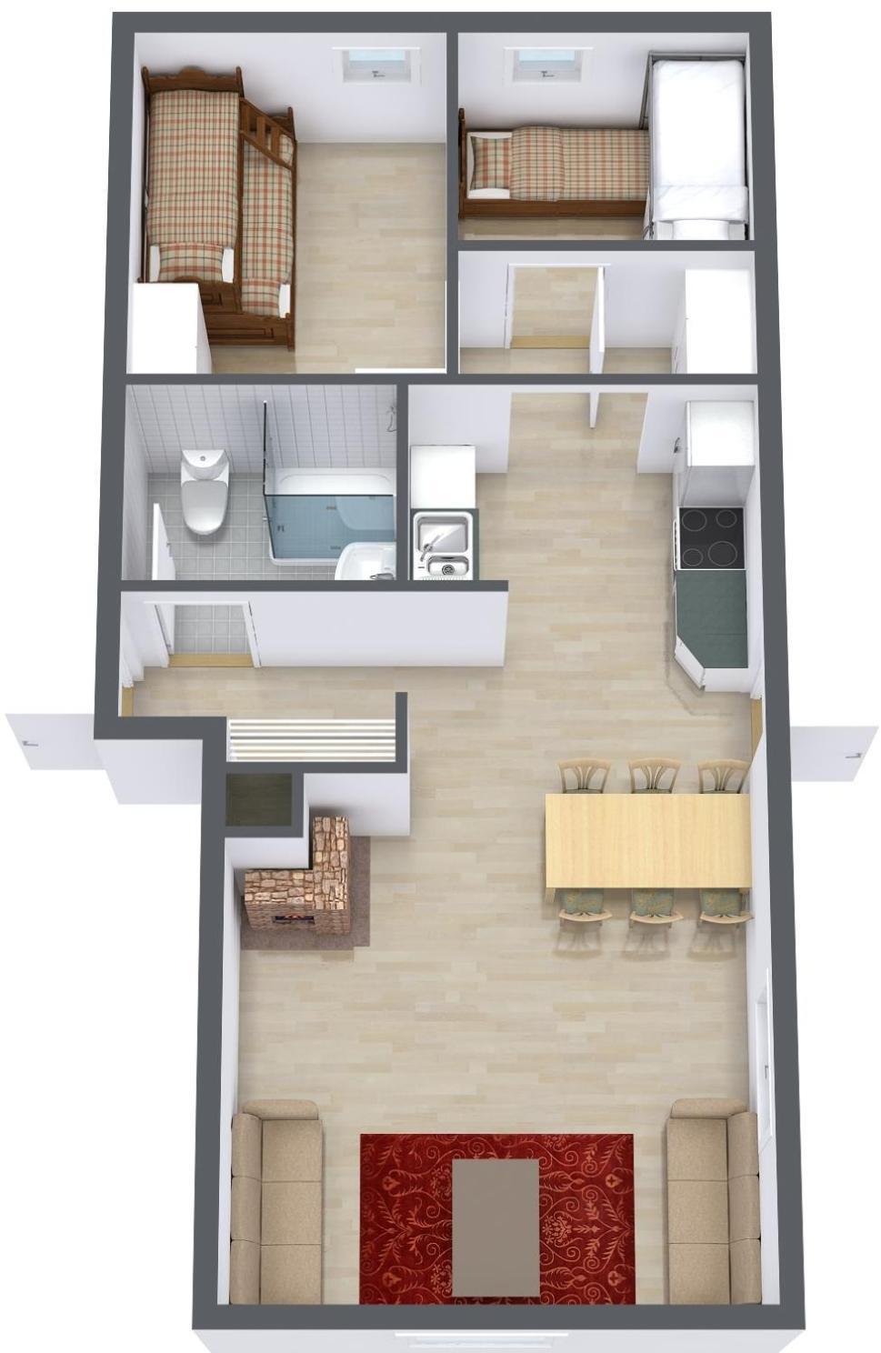 Hemsetunet Apartments Хемседал Номер фото
